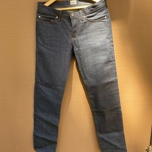 Naked and famous moss selvedge denim weird guy 34
